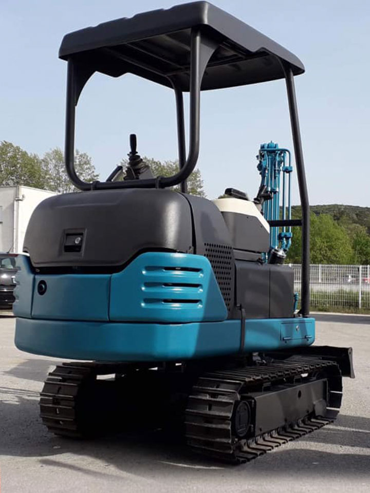 Carrosserie engin peinture