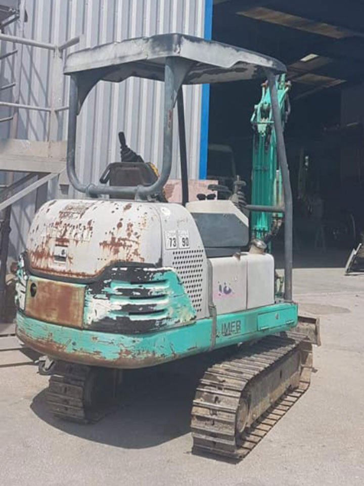 Carrosserie engin peinture